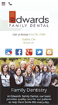 Mobile Screenshot of edwardsfamilydental.com